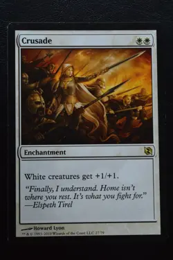 Magic The Gathering MTG CRUSADES Duel Decks: Elspeth vs. Tezzeret LP Played - Image 1