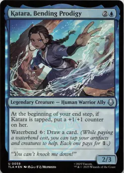 Katara, Bending Prodigy - FOIL - U Avatar: The Last Airbender 59 - MTG - Image 1