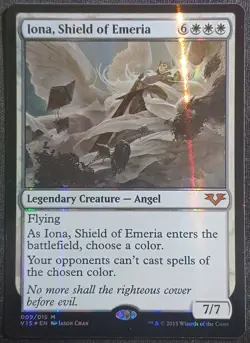 mtg magic Iona, Shield of Emeria FOIL ENGLISH FTV from vault Bouclier d'Emeria - Image 1