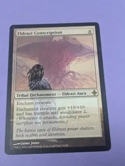 MTG Magic: Rise of the Eldrazi: Eldrazi Conscription #3/248 Rare - LP - Image 1