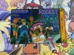 Pokemon Vintage Pocket Monsters Vending HOLO Prism Sticker 1999 Bandai Nintendo - Image 1