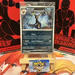 ￼ Pokemon Carte Noctali 130/197 - Stamp Promo - Flammes Obsidiennes - Neuve FR - Image 1