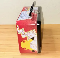 Pokemon 25th Anniversary Celebrations Treasure Chest Lunch Box Tin EMPTY Storage 820650809415 - Image 5