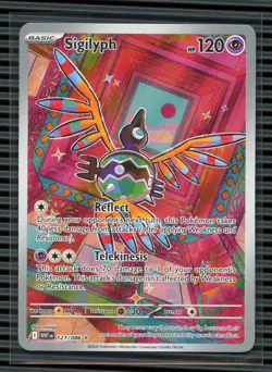 2025 Pokemon SV WHT EN-White Flare #121 Sigilyph - Image 1
