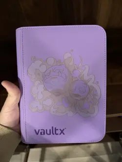Vault X Just Purple 4 Pocket Pokemon Weezing binder - Image 1