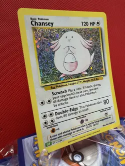 Chansey 015/034 CLV Classic Collection Holo Pokemon NM #558 - Image 2