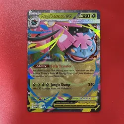 Mega Venusaur Ex Holo Mega Evolution Black Star Promo 013 Pokemon TCG - MINT! - Image 1