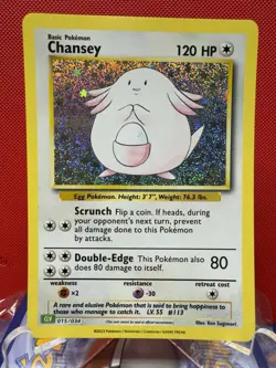 Chansey 015/034 CLV Classic Collection Holo Pokemon NM #556 - Image 1