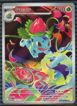 2025 Pokemon MEG EN-Mega Evolutions #134 Ivysaur IR - Image 1