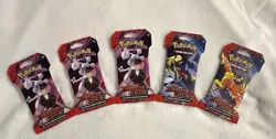 Pokemon TCG Booster Packs Scarlet & Violet Destined Rivals (LOT OF 5) - Image 1