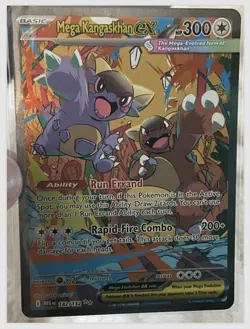 Pokemon Mega Kangaskhan ex 182/132 Me01: Mega Evolution Holo - Image 1