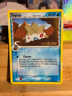 TOGEPI 41/101 EX Dragon Frontiers Stamp Reverse Holo Vintage Pokemon TCG LP - Image 1