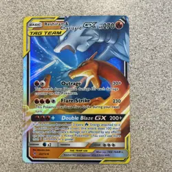 Pokemon TCG Reshiram & Charizard GX 20/214 Non Holo World Champions 2019 LP - Image 1