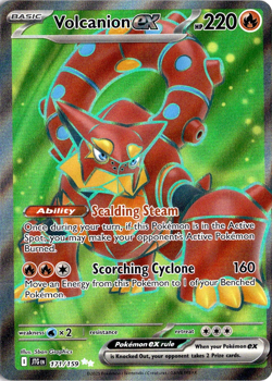 Volcanion ex 171/159 Pokemon Journey Together Ultra Rare NM - Image 1