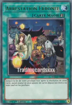 Yu-Gi-Oh! Arrestation Erronee : R MAGO-FR080 - Image 1