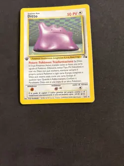 Pokemon Card Ditto 1 St 3/62 -Fossil-Ita-Holo-Exc! - Image 3