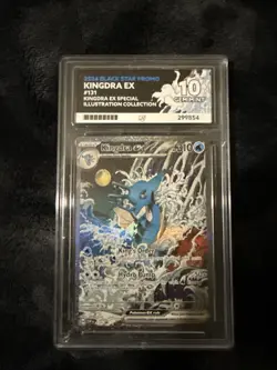 Ace 10 Kingdra EX Black Star Promo SVP131 GEM MINT Pokemon TCG Card - Image 1