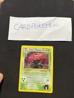 Pokemon Card Erika’s Vileplume 5/132- Gym Challenge -Eng-holo-good! - Image 1