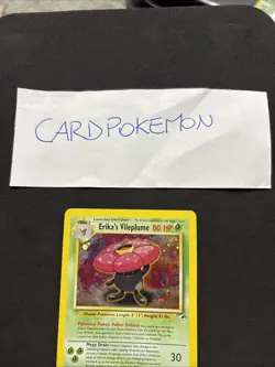 Pokemon Card Erika’s Vileplume 5/132- Gym Challenge -Eng-holo-good! - Image 2