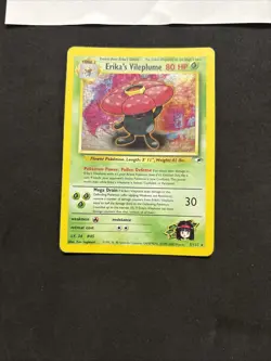 Pokemon Card Erika’s Vileplume 5/132- Gym Challenge -Eng-holo-good! - Image 3