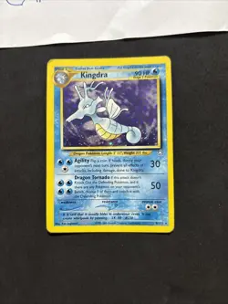 Pokemon Card Kingdra 8/111 Set Neo Genesis-Ita-Holo-swirl-good! - Image 3