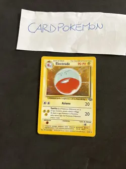 Pokemon Card Electrode 2/64 Jungle-ita-holo-Swirl-Mint! - Image 1