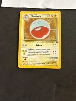 Pokemon Card Electrode 2/64 Jungle-ita-holo-Swirl-Mint! - Image 3