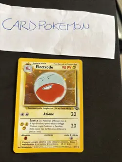 Pokemon Card Electrode 2/64 Jungle-ita-holo-Swirl-Mint! - Image 4
