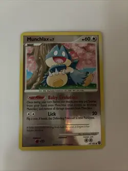 Munchlax Reverse Holo Majestic Dawn 2008 Pokemon TCG Card #68/100 - Image 1