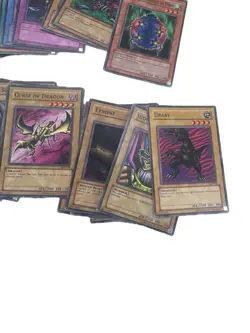 Lot of 100+ Konami Yu-Gi-Oh! TCG Cards Classic 1996 Rares Short Print Commons - Image 2