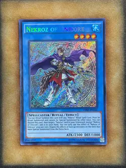 Yugioh Nekroz of Unicore THSF-EN016 Secret Rare NM - Image 1
