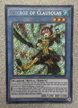 Nekroz of Clausolas THSF-EN013 The Secret Forces Secret Rare Unlimited Ed. NM - Image 1