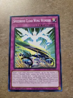 Yugioh! Supreme Darkness - Speedroid Clear Wing Wonder - Image 1
