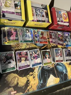 One Piece Card Bulk Lot 2800+ Cards, English, OP04/07/013 (375+R’s/20+SR’s ) - Image 3