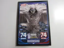 Topps Hero Attax Marvel Card Khonshu - Image 1