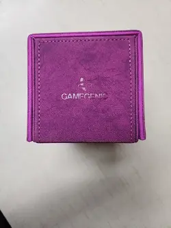 Gamegenic Watchtower Deck Box 100+ XL Card Convertible, Purple - Image 1