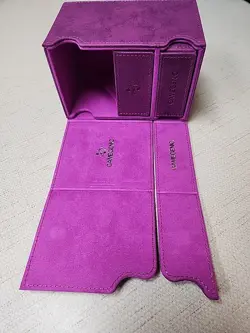 Gamegenic Watchtower Deck Box 100+ XL Card Convertible, Purple - Image 3