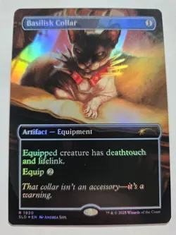 Basilisk Collar (1920) (Rainbow Foil) -Foil Near Mint MTG Secret Lair - Image 1