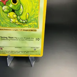 Caterpie Common Base Set (Shadowless) 045/102 LP Vintage Pokemon Card WOTC 1999 - Image 4