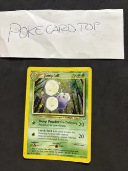 Pokemon Card Jumpluff 7/111 Set Neo Genesis - Holo-eng-good! - Image 1