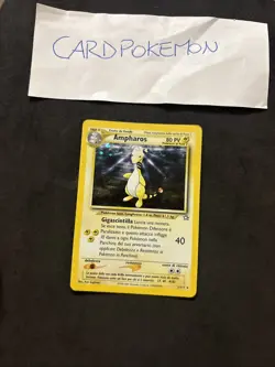Pokemon Card Ampharos 1/111- Ita-Holo-Good/Exc! - Image 1