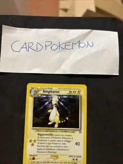 Pokemon Card Ampharos 1/111- Ita-Holo-Good/Exc! - Image 2