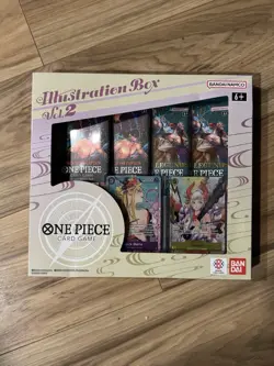 One Piece Trading Card Game Illustration Box Volume 2 Sealed - Image 1