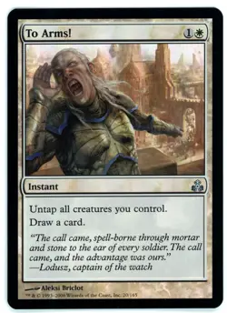 TO ARMS! [GPT - GUILDPACT] - MTG MODERN FOIL CARD [EXCELLENT] - Image 1