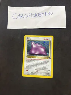 Pokemon Card Ditto 1 St 3/62 -Fossil-Ita-Holo-Good/exc! - Image 1