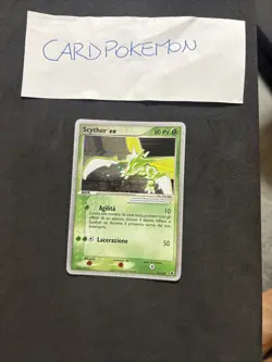 Pokemon Card Scyther Ex 102/109 Ex Ruby & Sapphire -Ita-Holo-Good! - Image 1