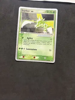 Pokemon Card Scyther Ex 102/109 Ex Ruby & Sapphire -Ita-Holo-Good! - Image 3