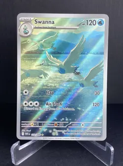 ✨Swanna 110/086 Sv: White Flare Holo NM Pokemon Card✨ - Image 1