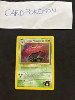 Pokemon Card Erika’s Vileplume 5/132- Gym Challenge -Eng-holo-good! - Image 1