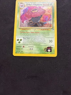 Pokemon Card Erika’s Vileplume 5/132- Gym Challenge -Eng-holo-good! - Image 3